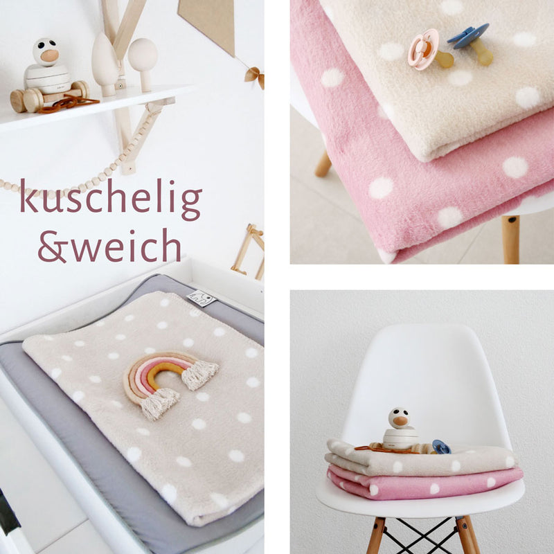 kids and me kuscheldecke Baumwolle collage